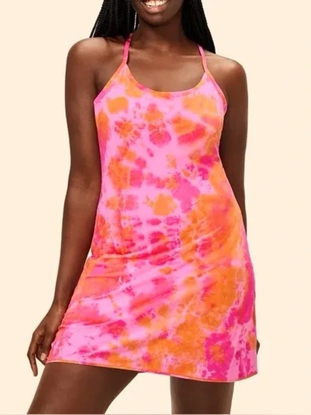 Outdoor Voices Tie Dye Exercise Dress
